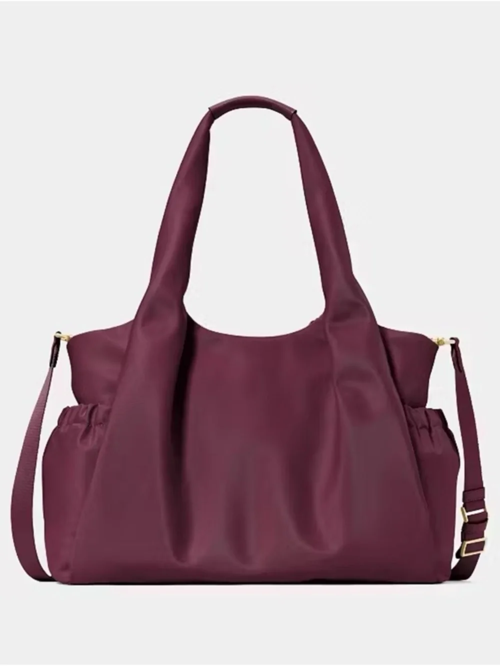 Kate Spade Carter Nylon Large Baby Bag Babybag Deep Cherry